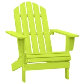 Silla de jardín Adirondack madera maciza de abeto verde by , Garden chairs - Ref: Foro24-315876, Price: 87,43 €, Discount: -5%%