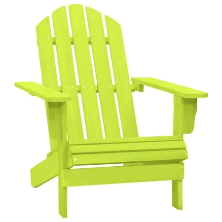 Silla de jardín Adirondack madera maciza de abeto verde by , Garden chairs - Ref: Foro24-315876, Price: 87,43 €, Discount: -5%%