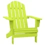 Silla de jardín Adirondack madera maciza de abeto verde by , Garden chairs - Ref: Foro24-315876, Price: 87,43 €, Discount: -5%%