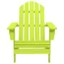 Silla de jardín Adirondack madera maciza de abeto verde by , Garden chairs - Ref: Foro24-315876, Price: 87,43 €, Discount: -5%%