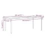 Juego de comedor de jardín 9 piezas con cojines negro von , Gartensets - Ref: Foro24-3099286, Preis: 749,15 €, Rabatt: -5%%