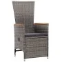 Juego de comedor de jardín 9 pzas con cojines gris von , Gartensets - Ref: Foro24-3099470, Preis: 1,00 €, Rabatt: -5%%