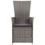 Juego de comedor de jardín 9 pzas con cojines gris von , Gartensets - Ref: Foro24-3099470, Preis: 1,00 €, Rabatt: -5%%