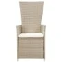 Juego de comedor de jardín 9 piezas con cojines beige by , Garden sets - Ref: Foro24-3099466, Price: 1,00 €, Discount: -5%%