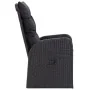 Juego de comedor de jardín 9 piezas con cojines negro by , Garden sets - Ref: Foro24-3099500, Price: 1,00 €, Discount: -5%%
