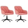 Sillas de comedor giratorias 2 unidades terciopelo rosa von , Essstühle - Ref: Foro24-3103381, Preis: 175,53 €, Rabatt: -5%%
