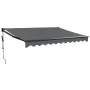 Toldo retráctil automático gris antracita 3,5x2,5 m by , Awnings - Ref: Foro24-3154512, Price: 273,70 €, Discount: -5%%