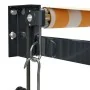 Toldo retráctil automático amarillo y blanco 3x2,5 m de , Toldos - Ref: Foro24-3154506, Precio: 266,59 €, Descuento: -5%%