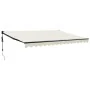 Toldo retráctil automático color crema 4,5x3 m by , Awnings - Ref: Foro24-3154504, Price: 363,69 €, Discount: -5%%