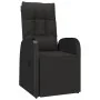 Juego comedor jardín 5 pzas madera acacia ratán sintético negro by , Garden sets - Ref: Foro24-3157608, Price: 810,49 €, Disc...