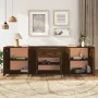 Aparadores 3 piezas madera contrachapada marrón roble by , Sideboards - Ref: Foro24-3185422, Price: 237,92 €, Discount: -5%%