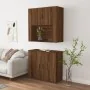 Aparador alto madera contrachapada marrón roble von , Sideboards - Ref: Foro24-3185358, Preis: 143,76 €, Rabatt: -5%%