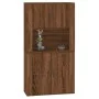 Aparador alto madera contrachapada marrón roble von , Sideboards - Ref: Foro24-3185358, Preis: 143,76 €, Rabatt: -5%%