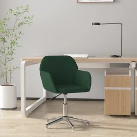 Comprar Silla de oficina giratoria de tela verde