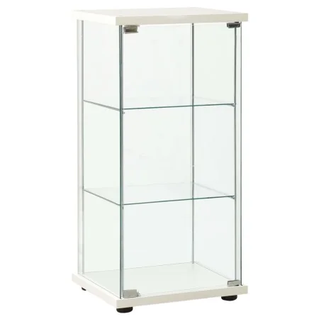 Aparador de almacenamiento vidrio templado negro von , Schließfächer und Lagerschränke - Ref: Foro24-322797, Preis: 109,24 €,...