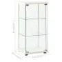 Aparador de almacenamiento vidrio templado negro von , Schließfächer und Lagerschränke - Ref: Foro24-322797, Preis: 109,24 €,...