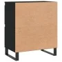 Aparador de madera contrachapada negro 60x35x70 cm von , Sideboards - Ref: Foro24-831221, Preis: 80,97 €, Rabatt: -5%%