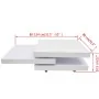 Mesa de centro con 3 niveles blanco brillo von , Couchtisch - Ref: Foro24-241077, Preis: 348,60 €, Rabatt: -5%%