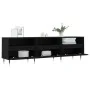 Mueble de TV madera contrachapada negro 150x30x44,5 cm von , TV-Möbel - Ref: Foro24-831261, Preis: 106,48 €, Rabatt: -5%%