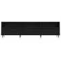 Mueble de TV madera contrachapada negro 150x30x44,5 cm von , TV-Möbel - Ref: Foro24-831261, Preis: 106,48 €, Rabatt: -5%%
