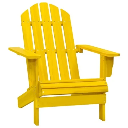 Silla de jardín Adirondack madera maciza de abeto amarilla von , Gartenstühle - Ref: Foro24-315874, Preis: 89,59 €, Rabatt: -5%%