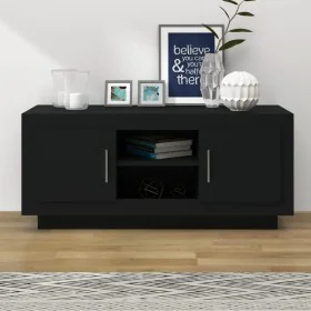 Mueble de TV madera contrachapada negro 102x35x45 cm von , TV-Möbel - Ref: Foro24-811791, Preis: 71,60 €, Rabatt: -5%%