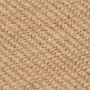 Alfombra de yute con reverso de latex color natural 80x160 cm by , Rugs - Ref: Foro24-245284, Price: 36,25 €, Discount: -5%%