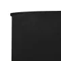 Paravientos de playa de 5 paneles tela negro 600x80 cm by , Umbrellas - Ref: Foro24-47158, Price: 52,86 €, Discount: -5%%