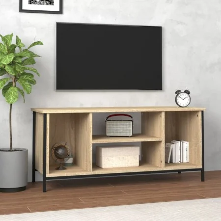 Mueble para TV madera contrachapada roble Sonoma 102x35x45 cm by , TV Furniture - Ref: Foro24-826286, Price: 64,15 €, Discoun...