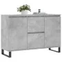 Aparador de madera de ingeniería gris hormigón 104x35x70 cm by , Sideboards - Ref: Foro24-827216, Price: 98,55 €, Discount: -5%%