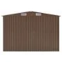 Cobertizo de jardín acero galvanizado marrón 257x779x181 cm von , Schuppen - Ref: Foro24-47035, Preis: 771,86 €, Rabatt: -5%%