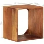 Estante de pared madera maciza de acacia 40x30x40 cm von , Regale und Regale - Ref: Foro24-340304, Preis: 81,07 €, Rabatt: -5%%