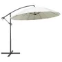 Sombrilla colgante con palo de aluminio blanco 3 m von , Sonnenschirme - Ref: Foro24-47220, Preis: 137,56 €, Rabatt: -5%%