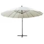 Sombrilla colgante con palo de aluminio blanco 3 m von , Sonnenschirme - Ref: Foro24-47220, Preis: 137,56 €, Rabatt: -5%%