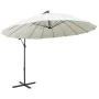 Sombrilla colgante con palo de aluminio blanco 3 m von , Sonnenschirme - Ref: Foro24-47220, Preis: 137,56 €, Rabatt: -5%%