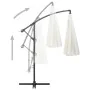 Sombrilla colgante con palo de aluminio blanco 3 m von , Sonnenschirme - Ref: Foro24-47220, Preis: 137,56 €, Rabatt: -5%%