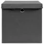 Cajas de almacenaje con tapas 4 uds gris 28x28x28 cm von , Aufbewahrungskörbe - Ref: Foro24-325192, Preis: 27,70 €, Rabatt: -5%%