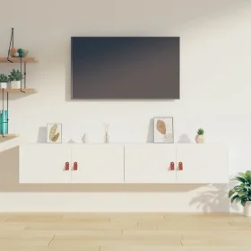 Comprar Armarios de pared 2 uds madera maciza