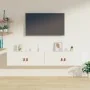 Armarios de pared 2 uds madera maciza pino blanco 80x30x30 cm | Foro24.es | Tu tienda online para hogar, jardín y más Foro24.es