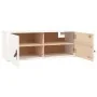 Armarios de pared 2 uds madera maciza pino blanco 80x30x30 cm | Foro24.es | Tu tienda online para hogar, jardín y más Foro24.es