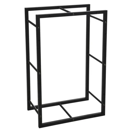 ProGarden Soporte para leña rectangular negro 45x28x70 cm von , Brennholztaschen und -halter - Ref: Foro24-445897, Preis: 53,...