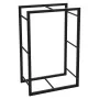 ProGarden Soporte para leña rectangular negro 45x28x70 cm von , Brennholztaschen und -halter - Ref: Foro24-445897, Preis: 53,...