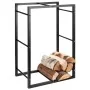ProGarden Soporte para leña rectangular negro 45x28x70 cm von , Brennholztaschen und -halter - Ref: Foro24-445897, Preis: 53,...