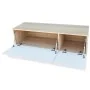 Mueble de TV 2 piezas madera ingeniería blanco brillo y roble von , TV-Möbel - Ref: Foro24-275114, Preis: 208,50 €, Rabatt: -5%%
