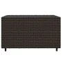 Set muebles de jardín 4 piezas y cojines ratán sintético marrón by , Outdoor sofas - Ref: Foro24-319829, Price: 345,60 €, Dis...