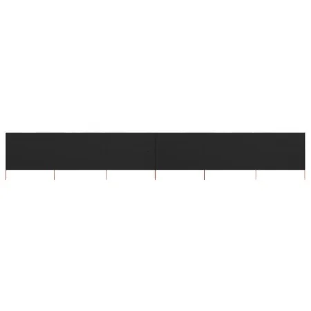 Paravientos de playa de 6 paneles tela negro 800x80 cm von , Sonnenschirme - Ref: Foro24-47172, Preis: 55,83 €, Rabatt: -5%%