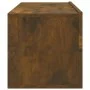 Muebles de pared de TV 2 uds madera roble ahumado 100x30x30 cm | Foro24.es | Tu tienda online para hogar, jardín y más Foro24.es