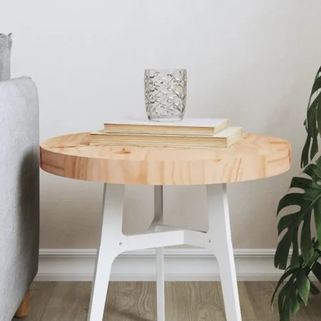 Tablero de mesa redondo madera maciza de pino Ø40x3 cm von , Tischplatten - Ref: Foro24-833658, Preis: 29,90 €, Rabatt: -5%%