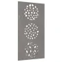 Adorno de pared de jardín acero corten diseño de hoja 105x55 cm de , Carteles, copias y arte visual - Ref: Foro24-824494, Pre...