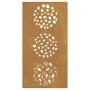Adorno de pared de jardín acero corten diseño de hoja 105x55 cm de , Carteles, copias y arte visual - Ref: Foro24-824494, Pre...